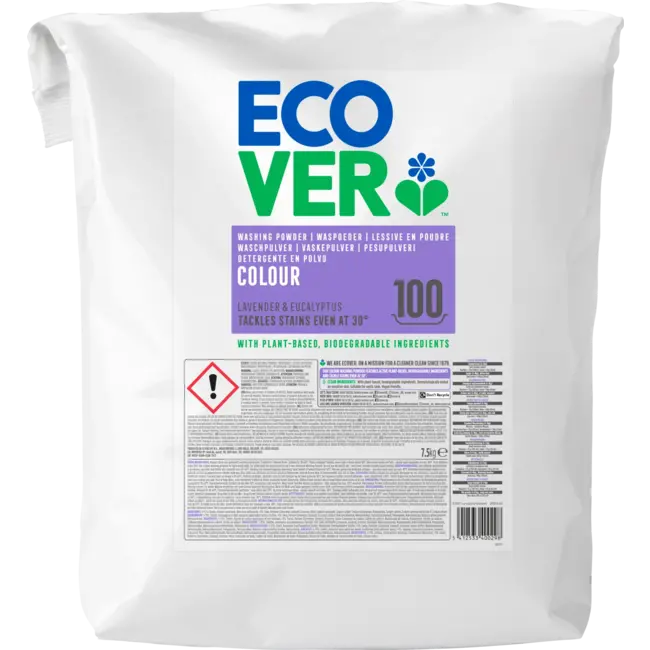 ecover Kleurwasmiddel Poeder Lavendel En Eucalyptus 100 Wl