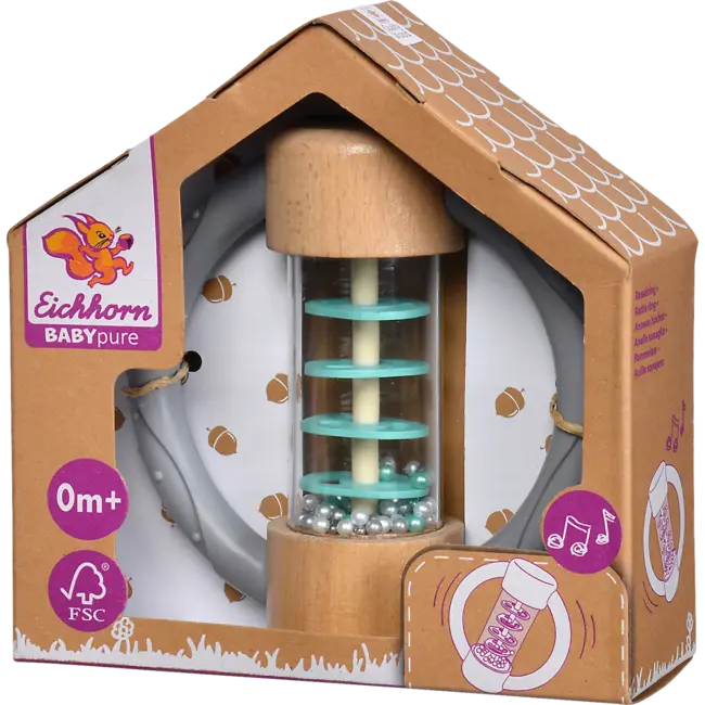 Eichhorn Rasselring Babypure 1 St