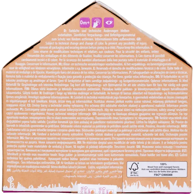 Eichhorn Rasselring Babypure 1 St