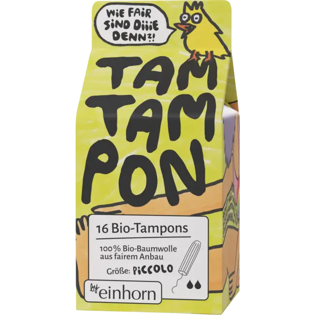 einhorn biologische tampons Piccolo 16 St