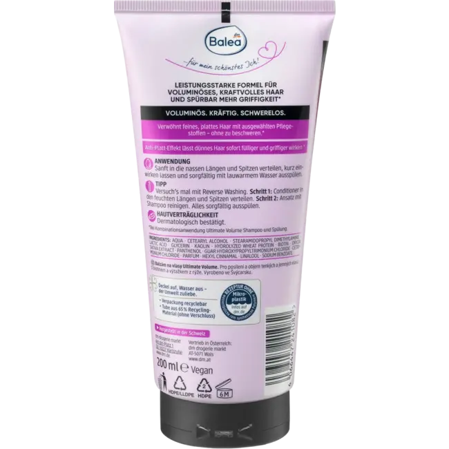 Balea Professional Conditioner Ultimate Volume 200 ml