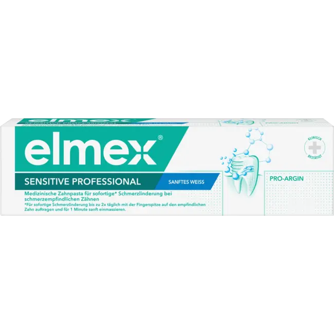 elmex Zahnpasta Sensitive Professional Sanftes Weiss 75 ml