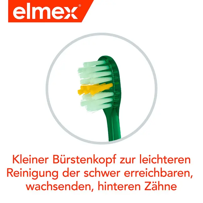 elmex Tandenborstel Kids Junior, 6 Tot 12 Jaar Zacht 1 St