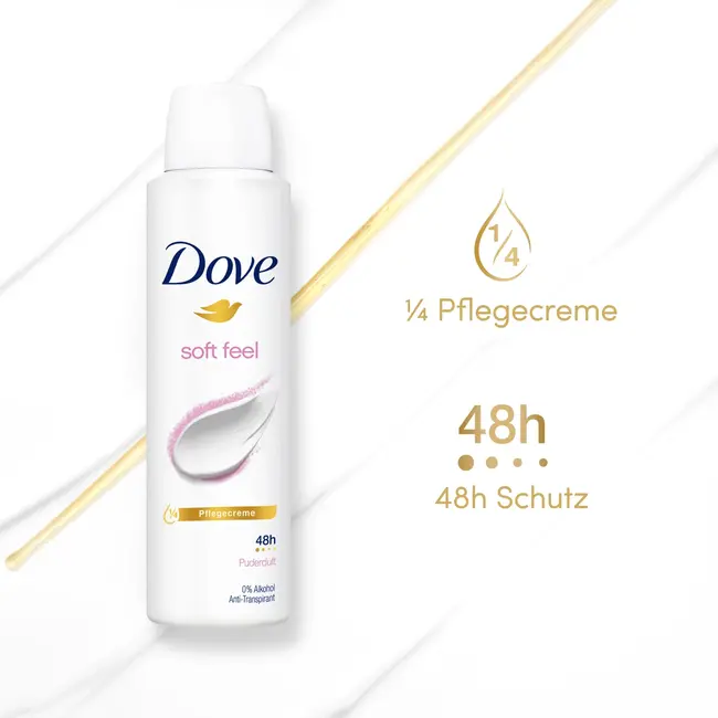 Dove Antitranspirant Deospray Soft Feel 150 ml