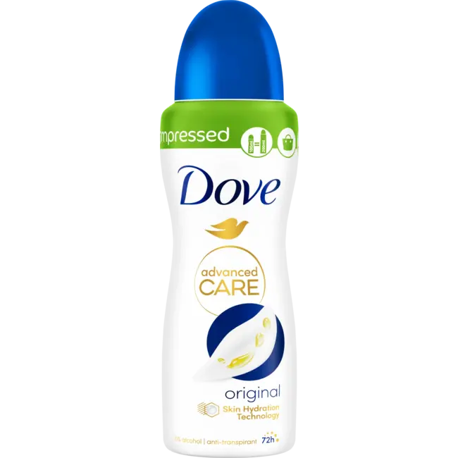 Dove Antitranspirant Deospray Advanced Care Original Compressed 100 ml