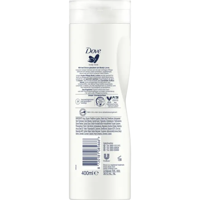 Dove Bodylotion Body Love Hydro Pflege 400 ml