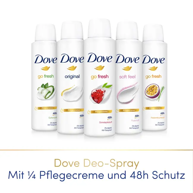 Dove Anti-transpirant Deospray Go Fresh Granaatappel & Citroenverbena 150 ml