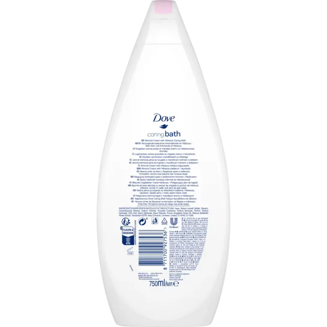 Dove Roombad Amandelmelk 750 ml