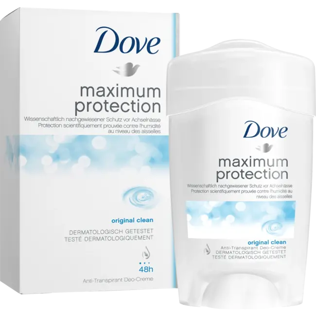 Dove Antitranspirant Deocreme Maximale Bescherming 45 ml