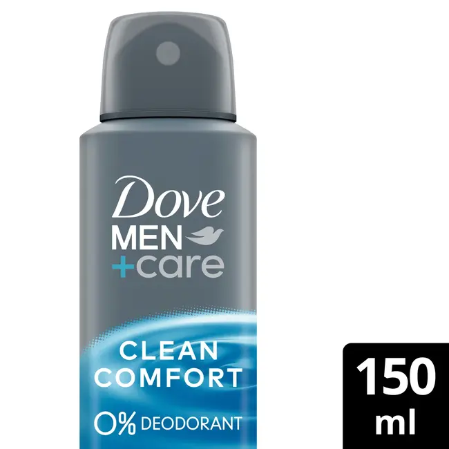 Dove MEN+CARE Deospray Clean Comfort Met Zinkcomplex 150 ml