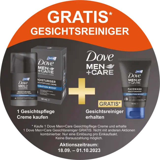 Dove MEN+CARE Gezichtscrème Hydratatie Boost 50 ml