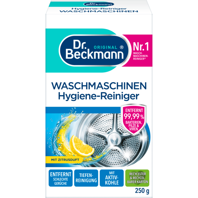 Dr. Beckmann Wasmachine Reiniger Hygiëne 250 g