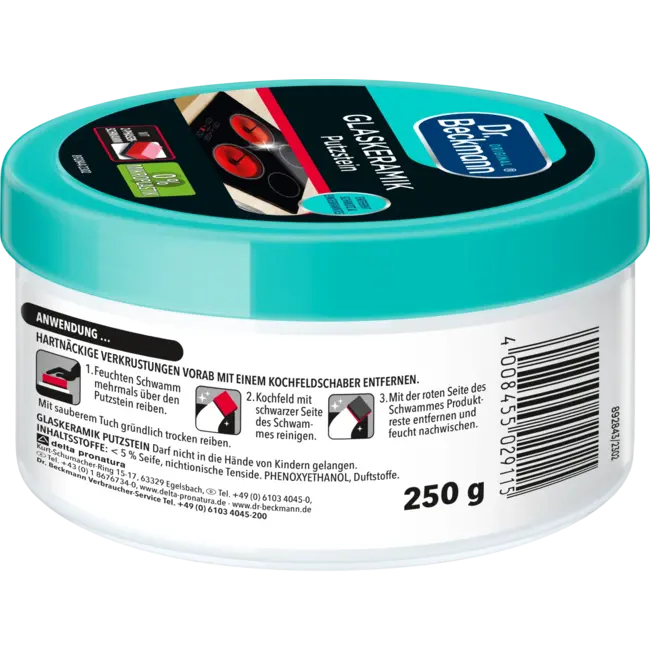 Dr. Beckmann Glaskeramische Reiniger Poetssteen 250 g