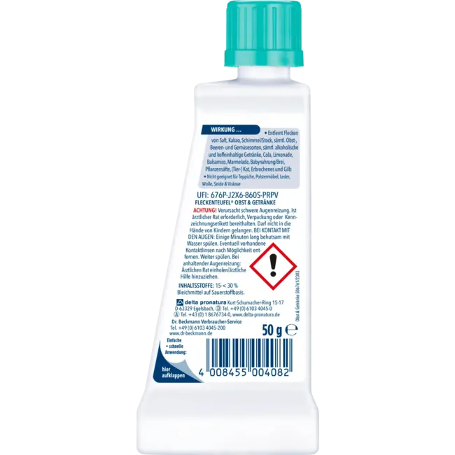 Dr. Beckmann Vlekkenverwijderaar Vlekkenduivel Fruit & Dranken 50 g