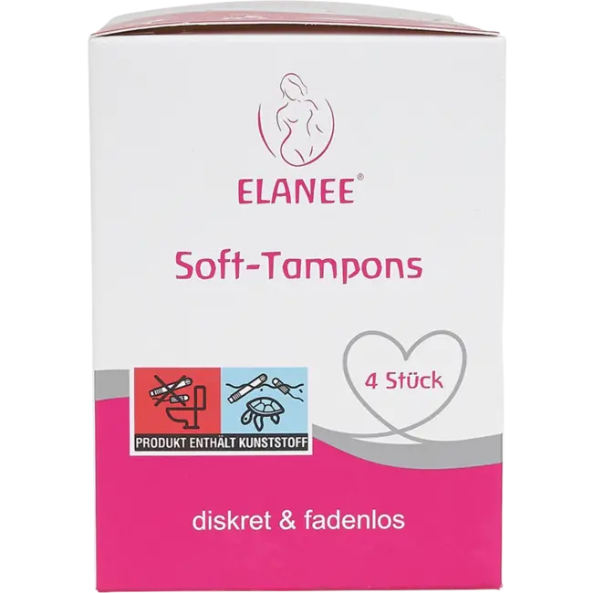 Elanee Zachte Tampons 4 St