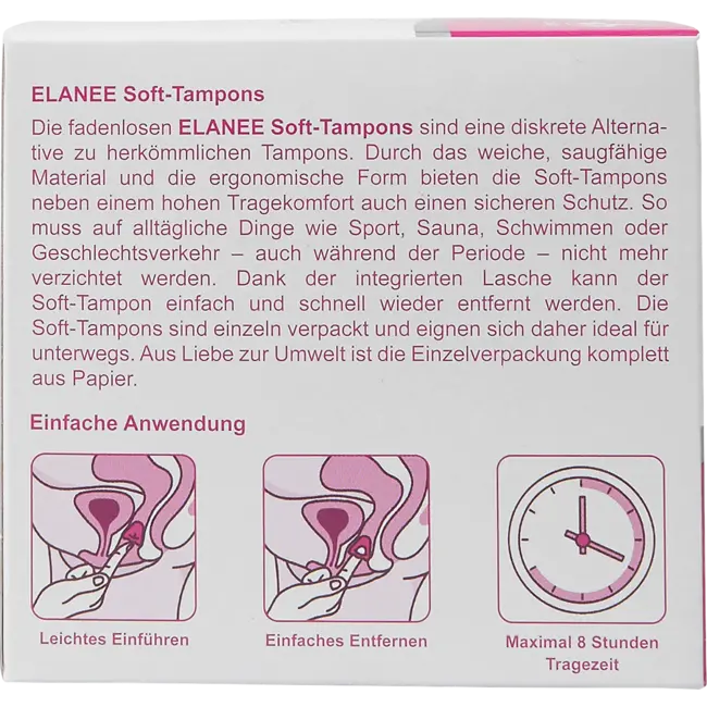 Elanee Zachte Tampons 4 St