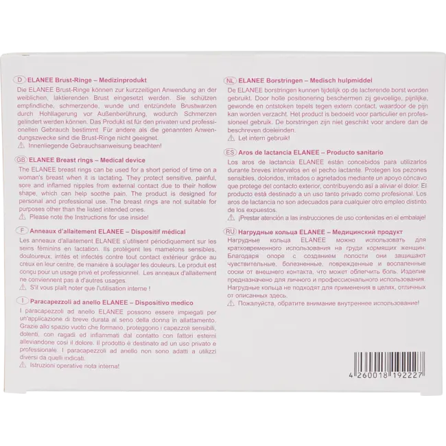 Elanee Brust-ringe 10 St