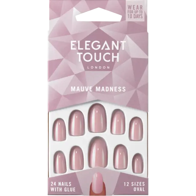 Elegant Touch Kunstnagels Colour Nails Mauve Madness 1 St