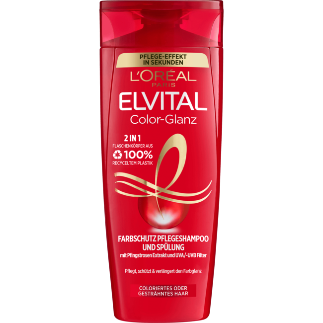 L'ORÉAL PARiS ELVITAL Shampoo & Conditioner 2in1 Color Glanz 250 ml