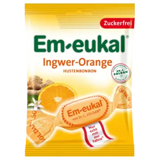 Em-Eukal Em-eukal Bonbon, Gember-sinaasappel, Suikervrij