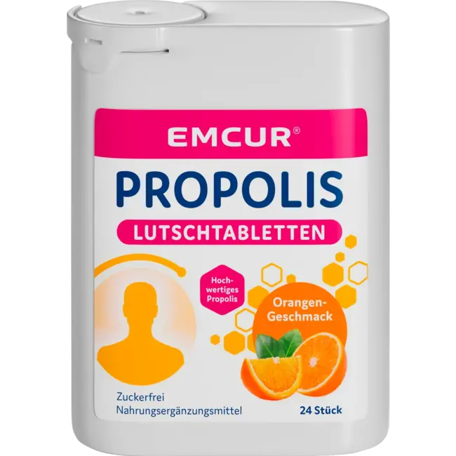 EMCUR Propolis Zuigtabletten 24 St 17.1 g