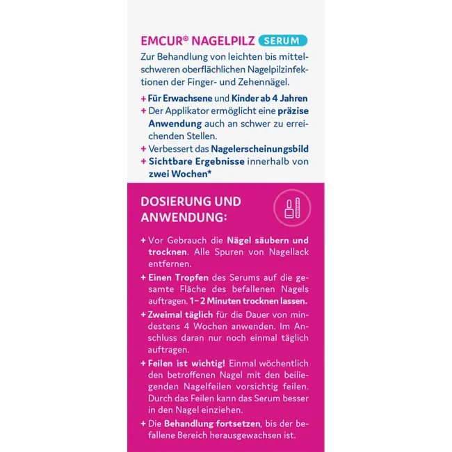 EMCUR Nagelschimmelserum 5 Ml 1 St