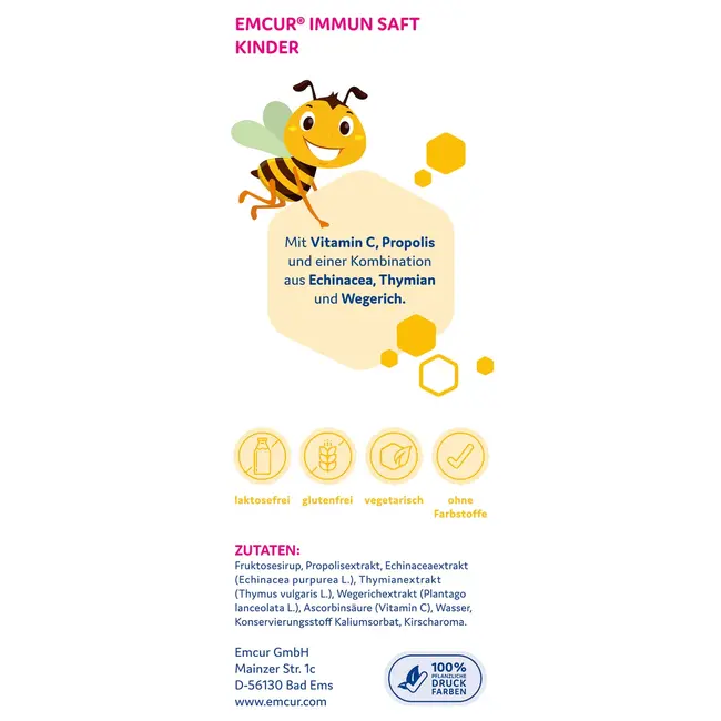 EMCUR Immunosap Kinderen 150 ml