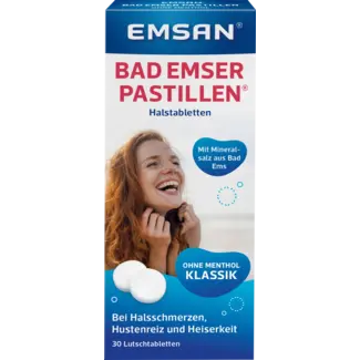 Emsan Emsan Keelpastilles Zonder Menthol