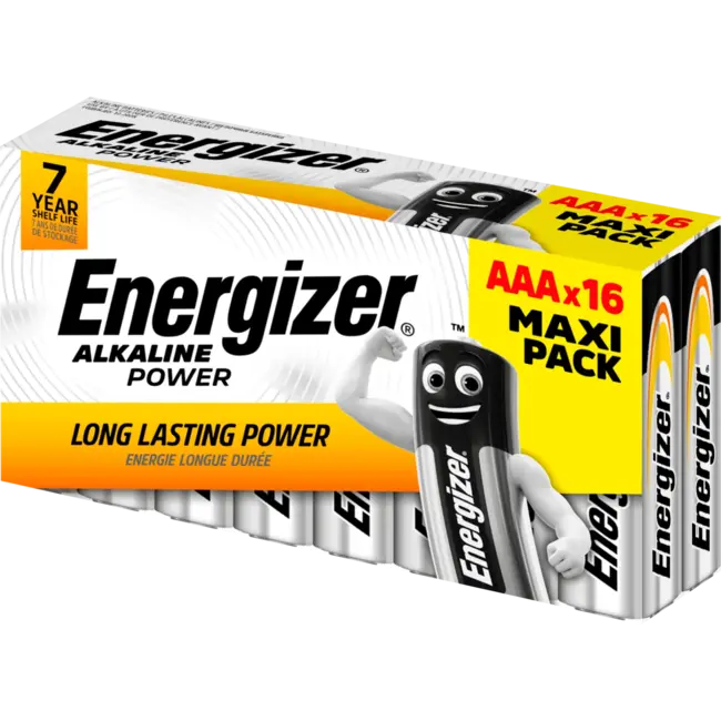 Energizer Batterijvermogen AAA 16 St