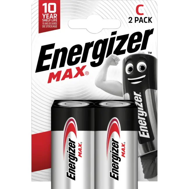 Energizer Batterijen Max C 2 St
