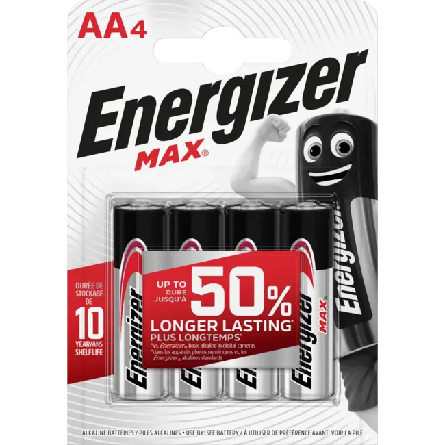 Energizer Max Aa-batterij 4 St