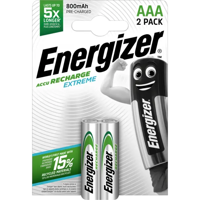 Energizer Akkus AAA 2 St
