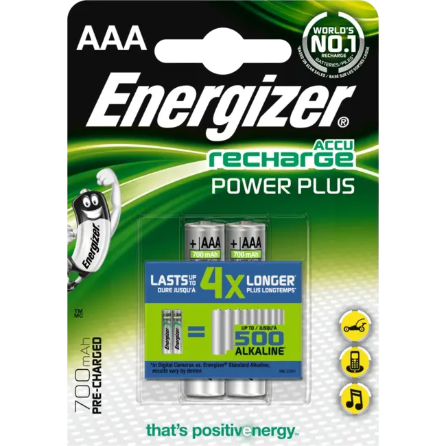 Energizer Meer Vermogen Naar AAA. 2 St