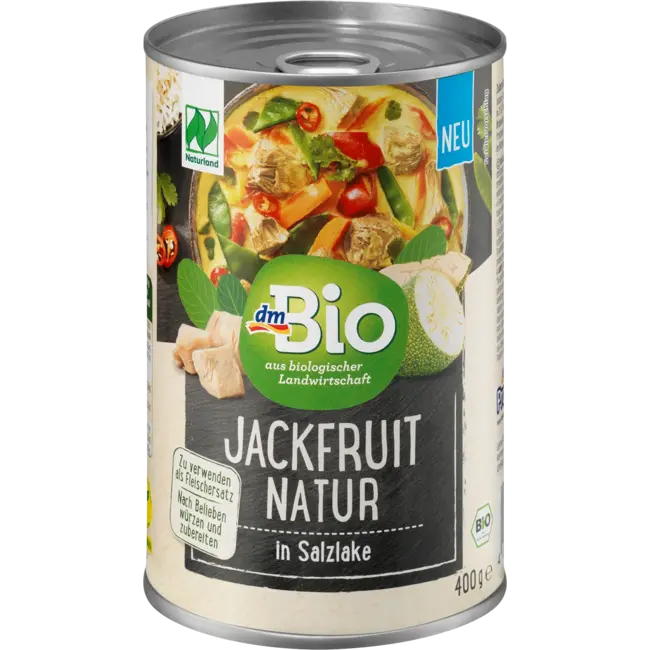 dmBio Jackfruit Natuur In Pekel 400 g