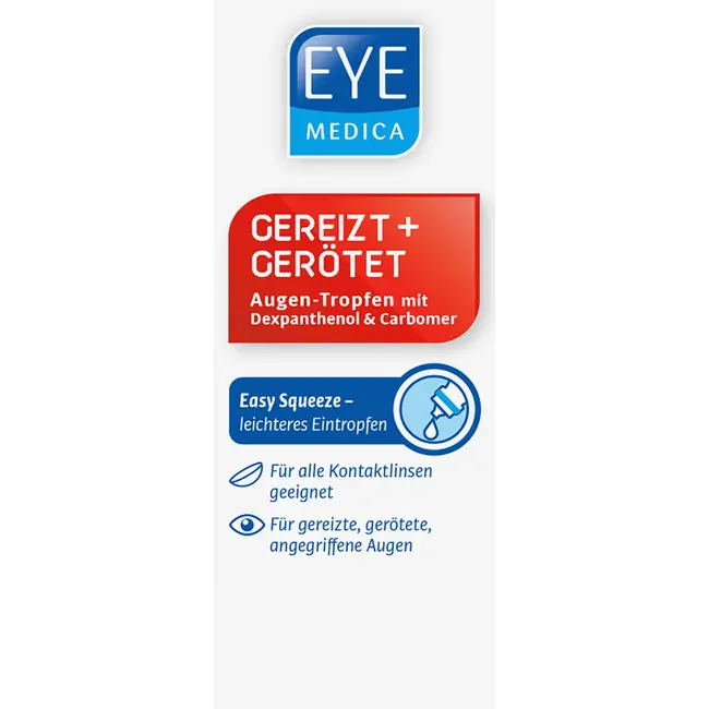 EYE MEDICA Oogdruppels Geïrriteerd en rood 10 ml