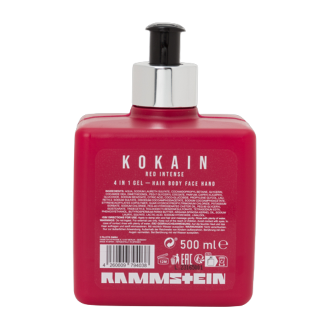 RAMMSTEIN  4 in 1 Douchegel Kokain Red Intense 500ml