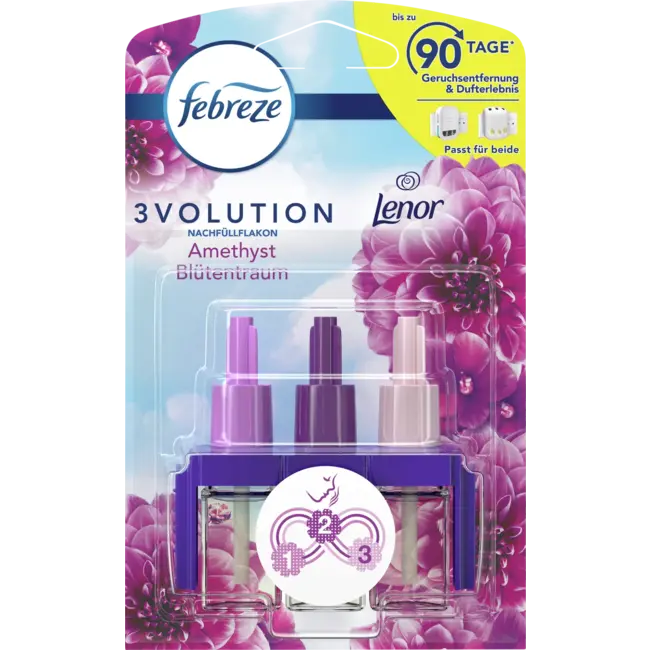 Febreze Luchtverfrisser Geurstekker 3 Volution Amethist Navulverpakking 20 ml