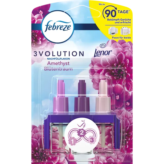 Febreze Luchtverfrisser Geurstekker 3 Volution Amethist Navulverpakking 20 ml