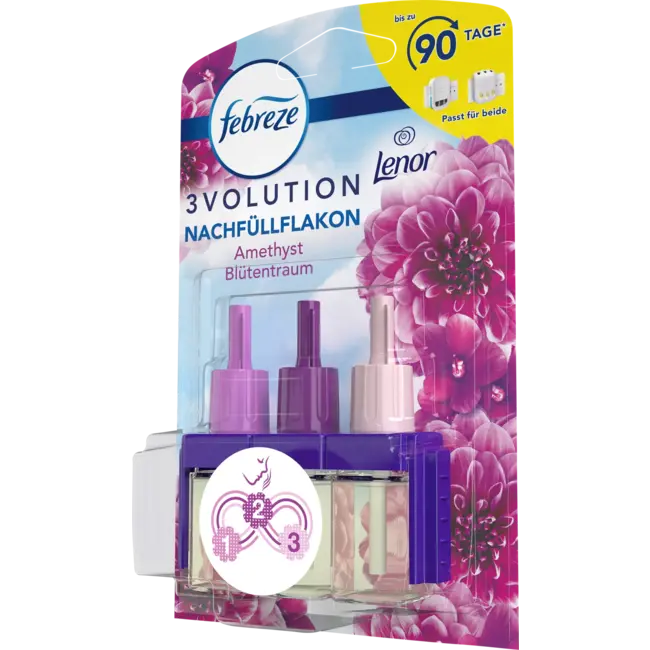 Febreze Luchtverfrisser Geurstekker 3 Volution Amethist Navulverpakking 20 ml