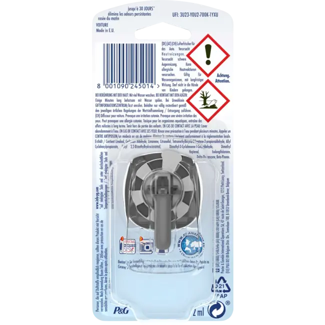 Febreze Luchtverfrisser Auto Voorjaarsontwaken 1 St