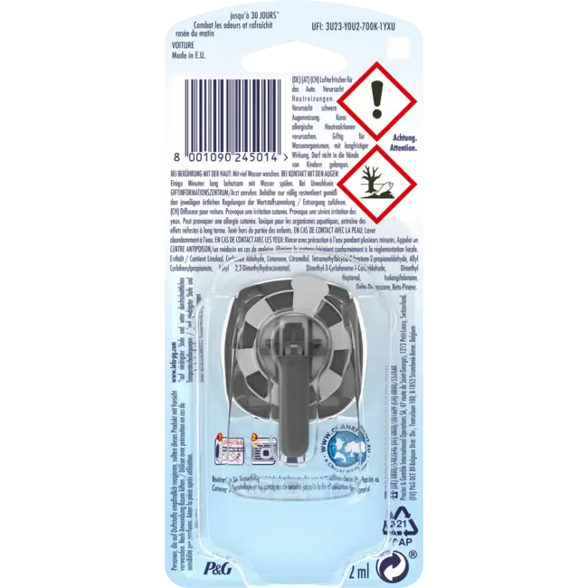 Febreze Luchtverfrisser Auto Voorjaarsontwaken 1 St