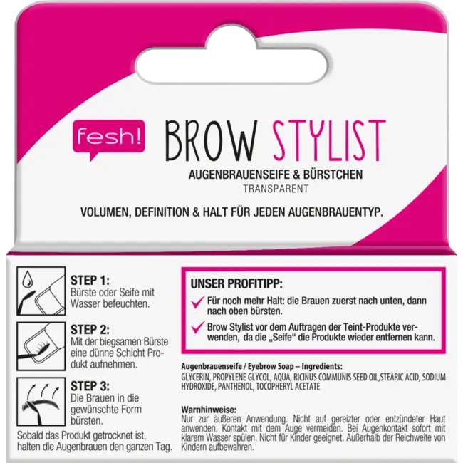 fesh! Brow Stylist Wenkbrauwzeep 10 g