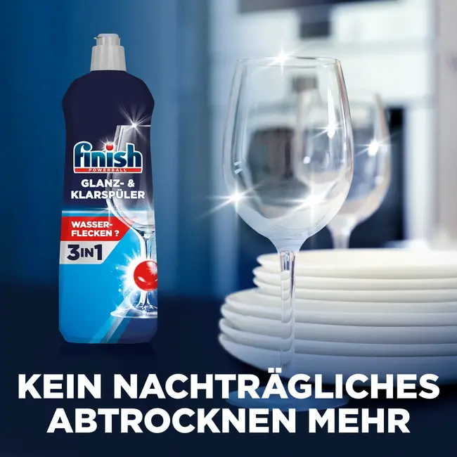 Finish  Glans & Spoelmiddel  800 ml