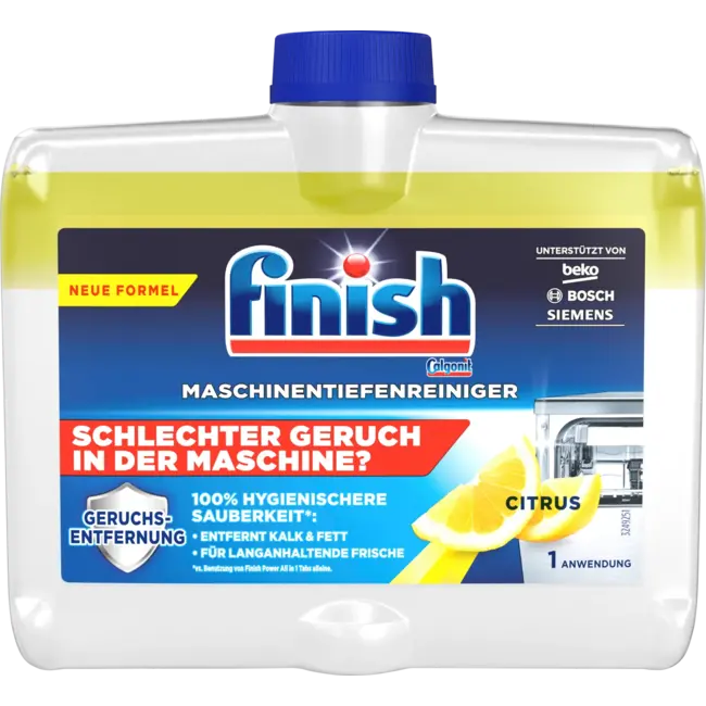 Finish Vaatwasserreiniger Dieptereiniger Lemon 250 ml