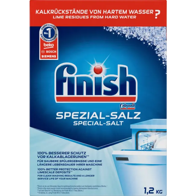 Finish Vaatwasserzout Speciaal Zout 1.2 kg