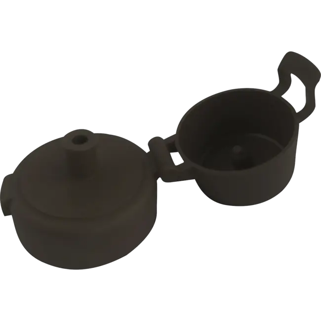 Fizzii Drinkfles Bambini Zwart, 400 Ml 1 St