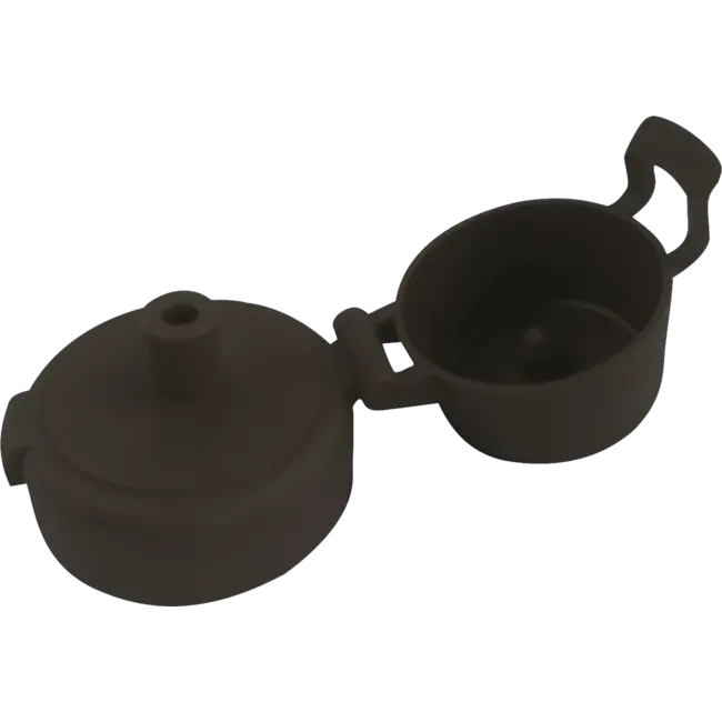 Fizzii Drinkfles Bambini Zwart, 400 Ml 1 St