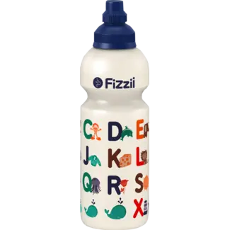 Fizzii Fizzii Drinkfles Kinderen Parelwit, 600 Ml