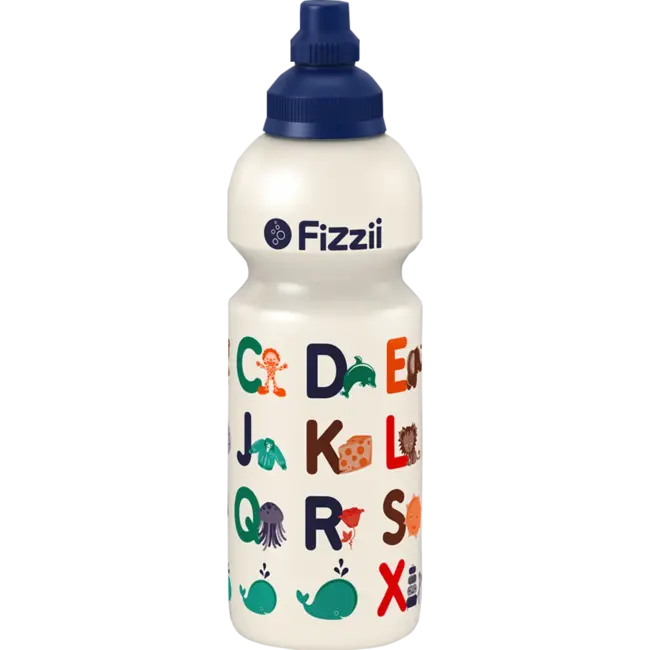 Fizzii Drinkfles Kinderen Parelwit, 600 Ml 1 St