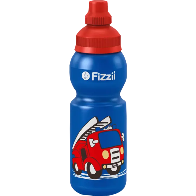 Fizzii Drinkfles Kinderen Blauw, 330 Ml 1 St